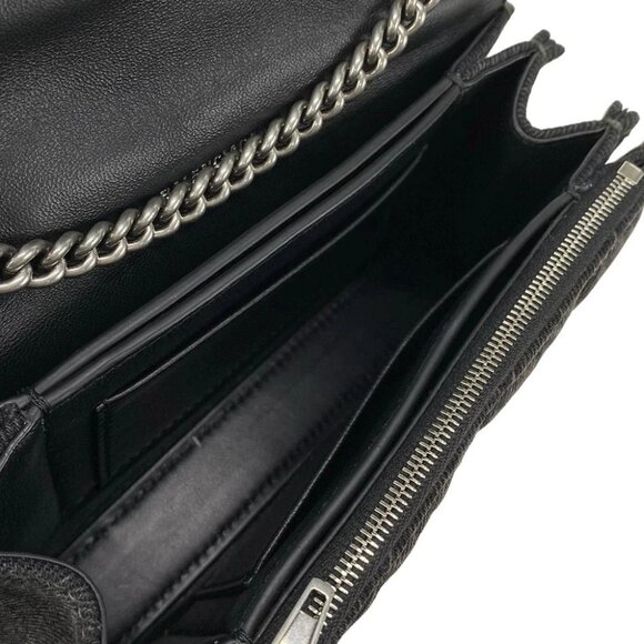 BALENCIAGA CRASH XS Chain Bag Black Dark Brown Denim - Shoulder Bag - Picture 13 of 16